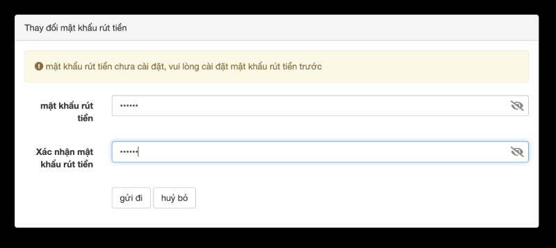 Hướng Dẫn Chi Tiết Cách Rút Tiền Hello88 Chỉ 4 Bước 2 Bước 1: Tạo mật khẩu rút tiền để bắt đầu
