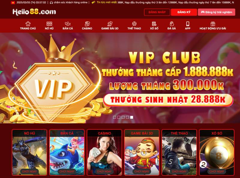 Hướng Dẫn Đăng Ký Hello88 Nhanh Chóng Chỉ Trong 1 Phút 3 Bước 1: Vào link chính thức của Hello88